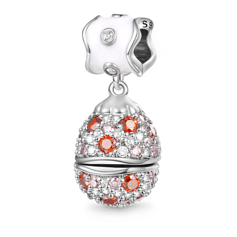 Gnoce Rabbit in Egg Easter Gift Pendant Dangle Charm_2