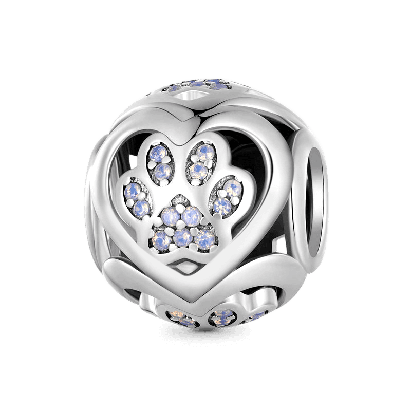 Gnoce Cat Paw Print Charm_1