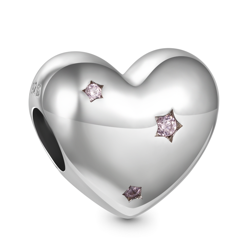 Gnoce "She Believed She Could, So She Did" Heart Charm_2