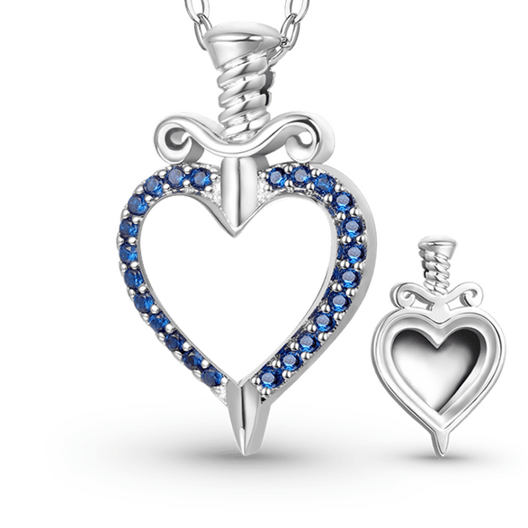 Gnoce Collier Gravable Vis Cœur d'Amour