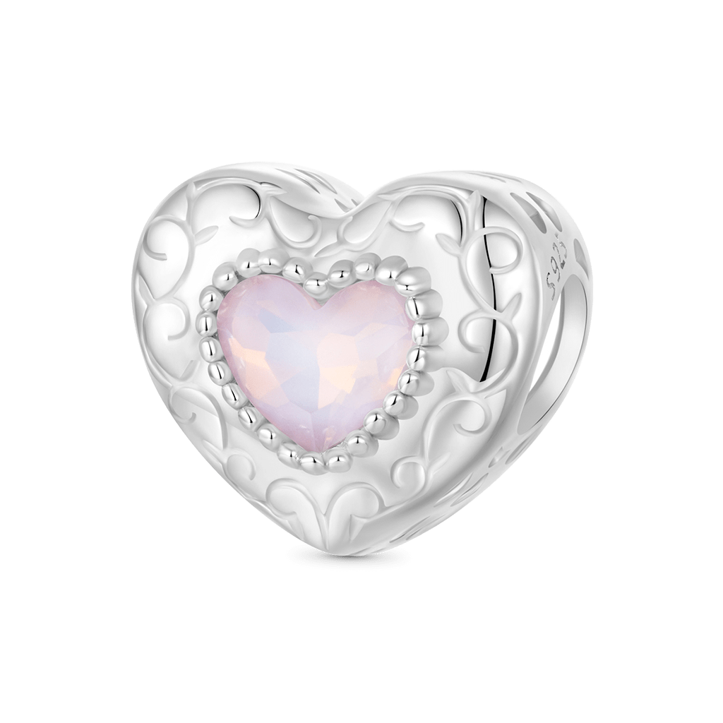 Gnoce Ballet Swan Heart Charm_1