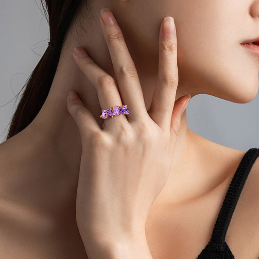 Oval & Pear Channel Wedding Ring_6