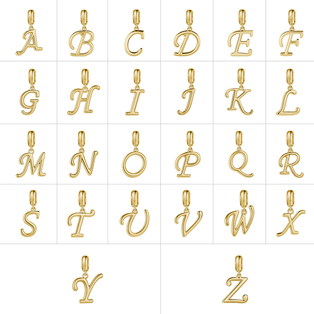 Gnoce Destined Initial Letter Charm_5