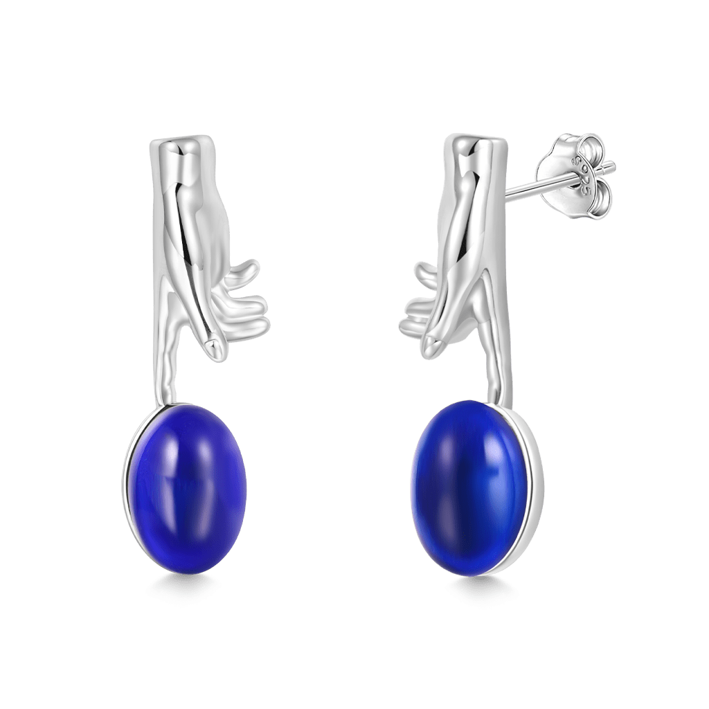 Gnoce Hand of God Mood Stud Earrings_2