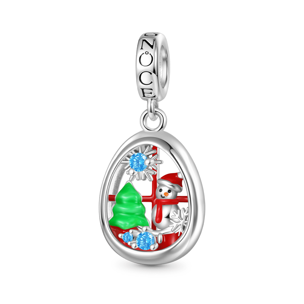 Gnoce Glow-in-the-Dark Christmas Miniature Landscape Charm_1