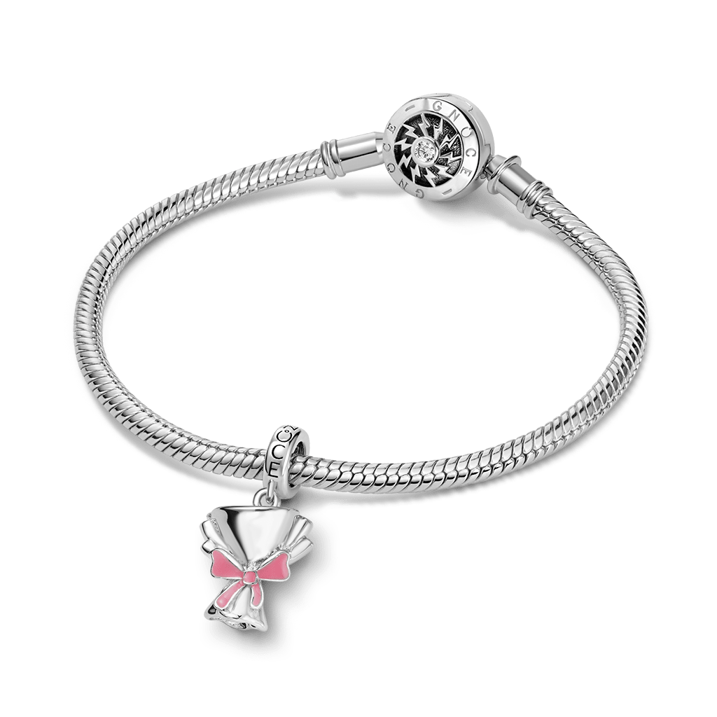 Gnoce Bow Bouquet Pendant Dangle Charm_3