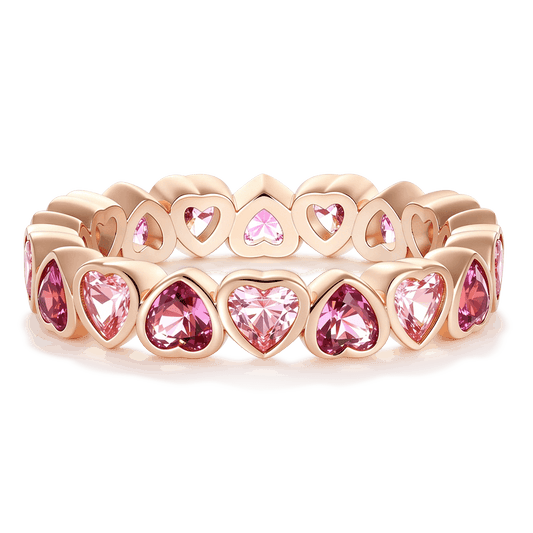 Gnoce Morganite Heart Bezel Ring_1
