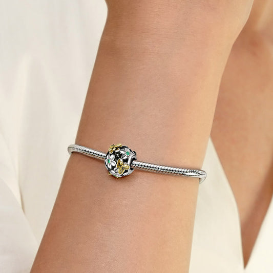Gnoce Butterfly Love Flower Charm_3