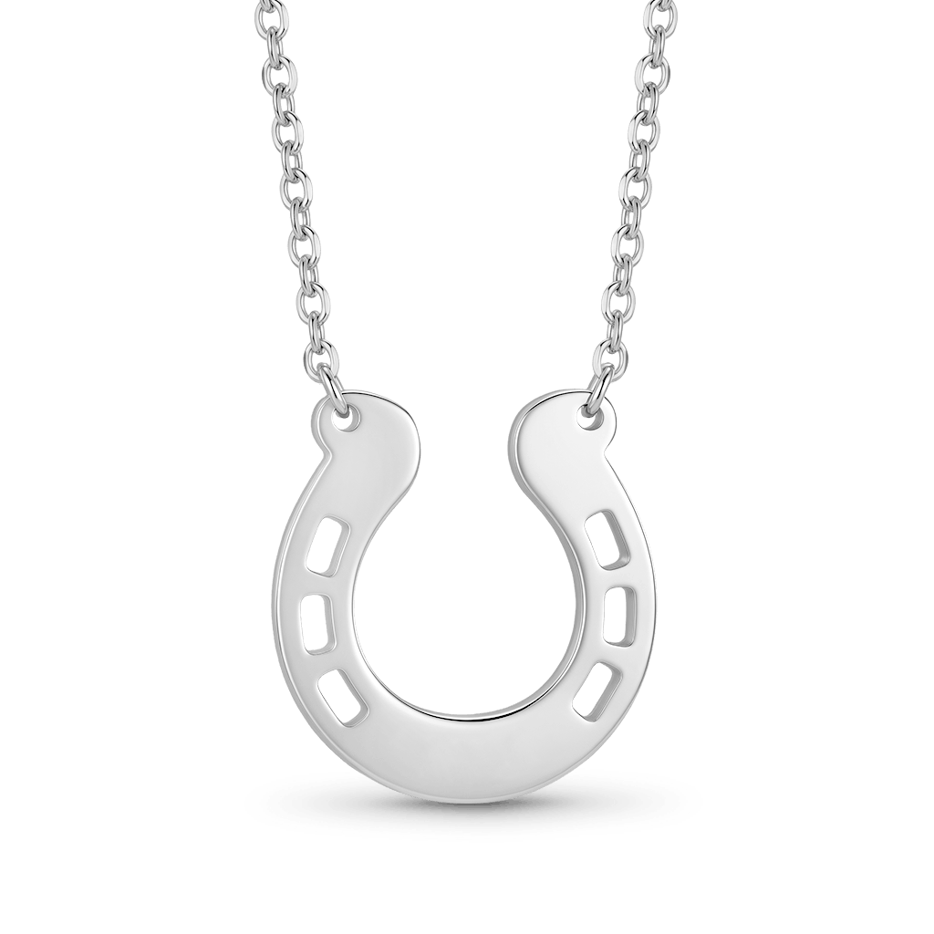 Gnoce Personalized Engravable Horseshoe Necklace_8