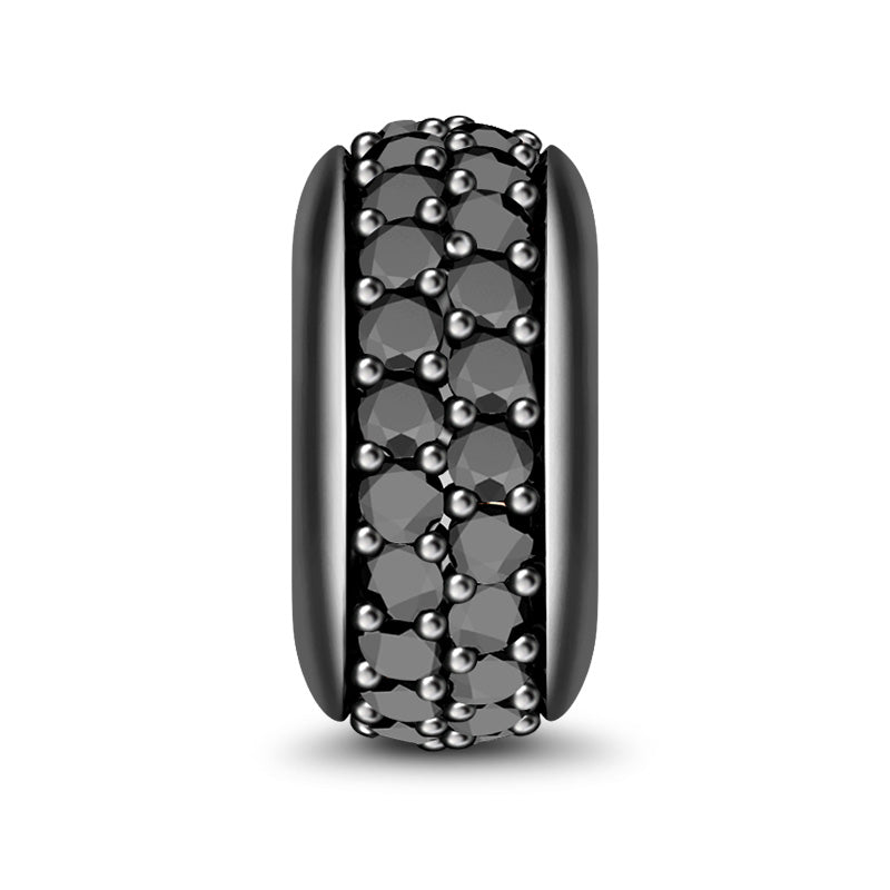 Gnoce "Show My Style" Black Stopper Sterling silver - Fit for Bracelet_1